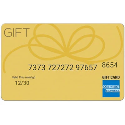 American Express $2000 US Gift Card