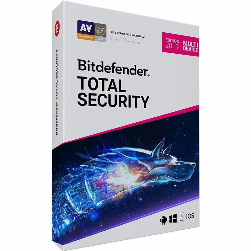 Bitdefender Total Security 2021 EU Key (1 Year / 5 Devices)